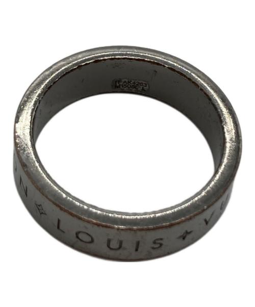 LOUIS VUITTON（ルイ ヴィトン）LOUIS VUITTON (ルイ ヴィトン) ロゴデザインリング グレー サイズ:20号の古着・服飾アイテム