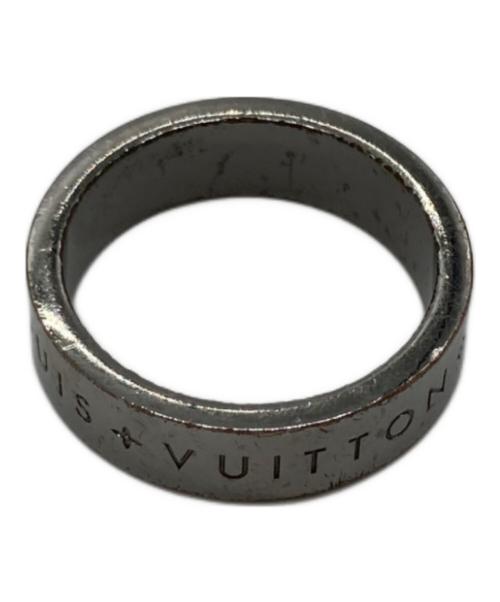 LOUIS VUITTON（ルイ ヴィトン）LOUIS VUITTON (ルイ ヴィトン) ロゴデザインリング グレー サイズ:20号の古着・服飾アイテム