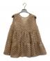TORRAZZO DONNA（トラッゾドンナ）の古着「2WAY Dot Tiered Blouse」｜ベージュ
