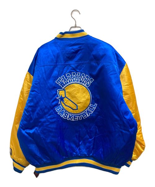 HARDWOOD CLASSICS（ハードウッドクラシック）HARDWOOD CLASSICS (ハードウッドクラシック) スタジャン ブルー×イエロー サイズ:XXXL 未使用品の古着・服飾アイテム