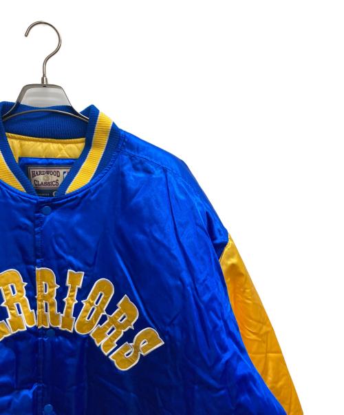 HARDWOOD CLASSICS（ハードウッドクラシック）HARDWOOD CLASSICS (ハードウッドクラシック) スタジャン ブルー×イエロー サイズ:XXXL 未使用品の古着・服飾アイテム