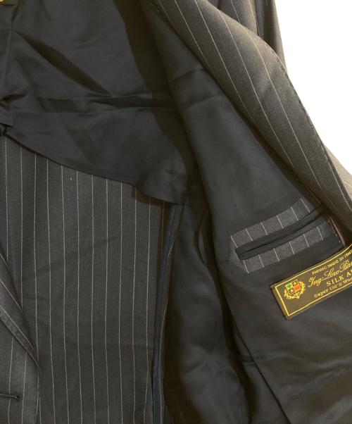 INED（イネド）INED (イネド) ストライプセットアップスーツ ネイビー サイズ:13の古着・服飾アイテム