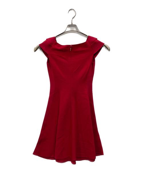 EPOCA（エポカ）EPOCA (エポカ) ニットフレアワンピース レッド サイズ:38 未使用品の古着・服飾アイテム