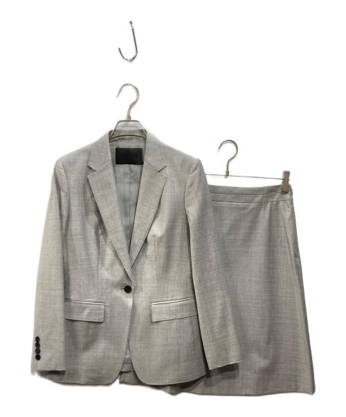 icB（アイシービー）icB (アイシービー) セットアップスーツ グレー サイズ:6の古着・服飾アイテム