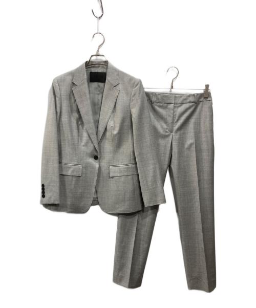 icB（アイシービー）icB (アイシービー) セットアップスーツ グレー サイズ:6の古着・服飾アイテム