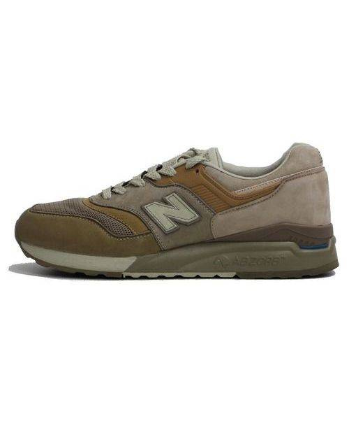 nonnative（ノンネイティブ）【nonnative×new balance】 スニーカー メンズ ベージュ SIZE US10 CM997の古着・服飾アイテム