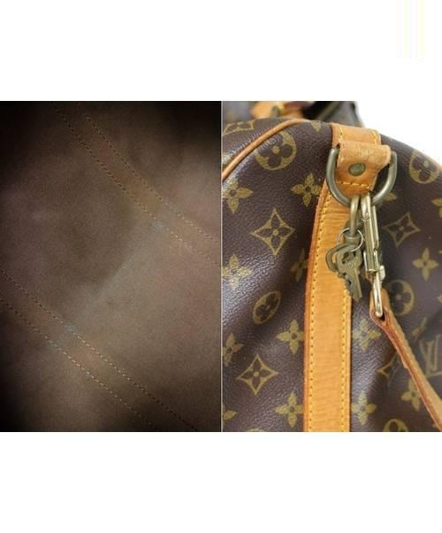 LOUIS VUITTON（ルイ ヴィトン）LOUIS VUITTON (ルイヴィトン) キーポルバンドリエール50 ブラウン サイズ:50 モノグラム 　M41416 キーポル50 バンドリエールの古着・服飾アイテム