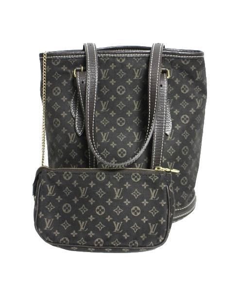 LOUIS VUITTON（ルイ ヴィトン）LOUIS VUITTON (ルイヴィトン) モノグラムミニラン・キャンバスエベヌ ダークブラウン サイズ:- M95226 FL5007の古着・服飾アイテム