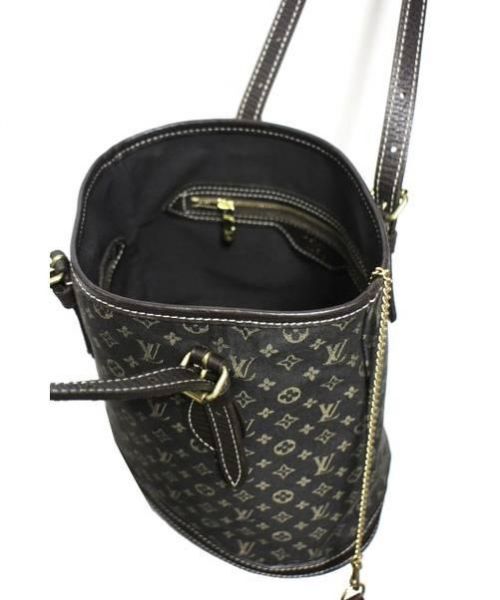 LOUIS VUITTON（ルイ ヴィトン）LOUIS VUITTON (ルイヴィトン) モノグラムミニラン・キャンバスエベヌ ダークブラウン サイズ:- M95226 FL5007の古着・服飾アイテム