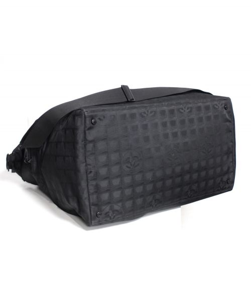 CHANEL（シャネル）CHANEL (シャネル) ニュートラベルライン2WAYボストン ブラック サイズ:表記無し 6660596　の古着・服飾アイテム