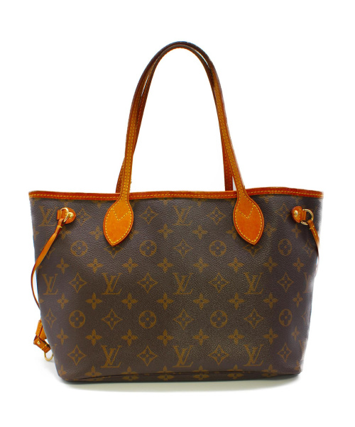 LOUIS VUITTON（ルイ ヴィトン）LOUIS VUITTON (ルイヴィトン) モノグラム・ネヴァーフルPM ブラウン サイズ:PM モノグラム M40155 VI0048の古着・服飾アイテム
