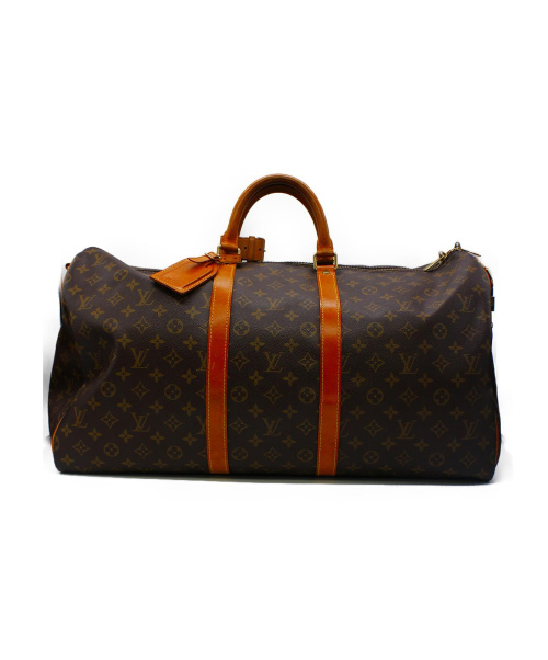 LOUIS VUITTON（ルイ ヴィトン）LOUIS VUITTON (ルイ・ヴィトン) キーポル・バンドリエール55 ブラウン サイズ:55 モノグラム M41414 TH0926の古着・服飾アイテム