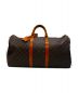 LOUIS VUITTON（ルイヴィトン）の古着「キーポル・バンドリエール55」｜ブラウン