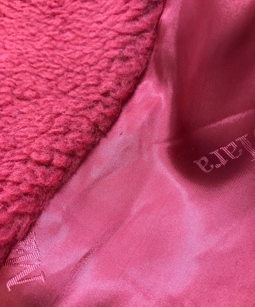 MaxMara（マックスマーラ）MaxMara (マックスマーラ) テディベアコート レッド サイズ:Lの古着・服飾アイテム