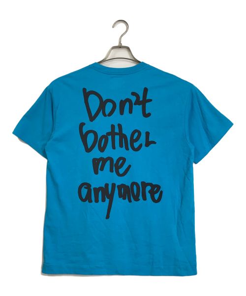 WASTED YOUTH（ウェイステッドユース）Wasted Youth (ウエステッド ユース) プリントTシャツ　ロゴT  バックプリントT  半袖　S/S　Back Print ブルー サイズ:Sの古着・服飾アイテム