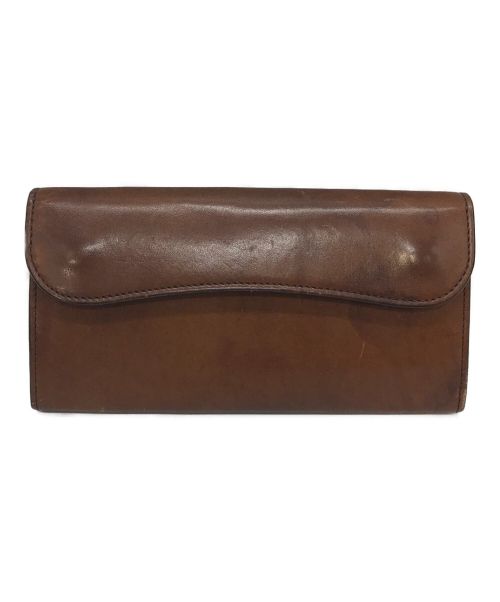 WILDSWANS（ワイルドスワンズ）WILDSWANS (ワイルドスワンズ) 長財布 ブラウン サイズ:実寸参照の古着・服飾アイテム