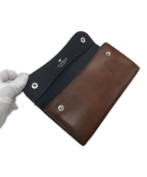 WILDSWANS（ワイルドスワンズ）WILDSWANS (ワイルドスワンズ) 長財布 ブラウン サイズ:実寸参照の古着・服飾アイテム