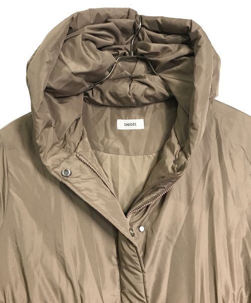 Snidel（スナイデル）Snidel (スナイデル) 西川レディモッズダウン ベージュ サイズ:1の古着・服飾アイテム