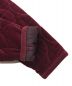 中古・古着 THE SHINZONE (ザ シンゾーン) ノーカラーベロアキルティングコート QUILTING COAT レッド サイズ:FREE：6000円