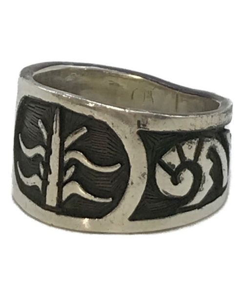 インディアンジュエリー（インディアンジュエリー）インディアンジュエリー (インディアンジュエリー) ホピ族シルバーリング シルバー サイズ:13の古着・服飾アイテム