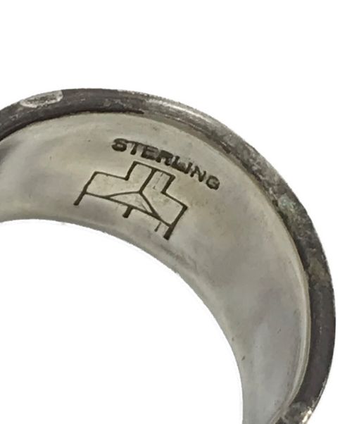 インディアンジュエリー（インディアンジュエリー）インディアンジュエリー (インディアンジュエリー) ホピ族シルバーリング シルバー サイズ:13の古着・服飾アイテム