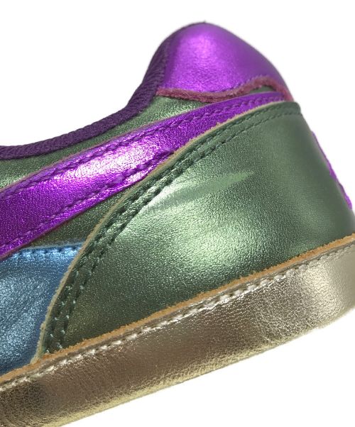 A BATHING APE（ア ベイシング エイプ）A BATHING APE (アベイシングエイプ) Bape Road Sta ゴールド×パープル×グリーン サイズ:9.5の古着・服飾アイテム