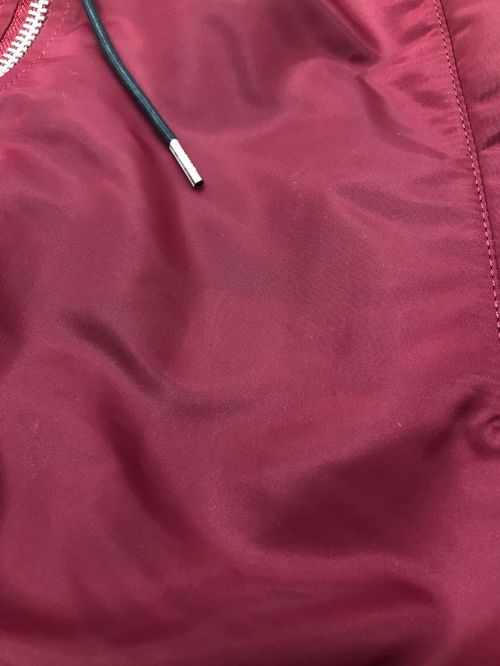 sacai（サカイ）sacai (サカイ) 22AW 変形ブルゾン ブラウン×レッド サイズ:2の古着・服飾アイテム