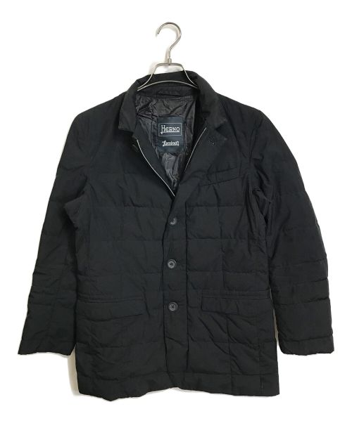 HERNO（ヘルノ）HERNO (ヘルノ) ダウンジャケット　アウター ブラック サイズ:46の古着・服飾アイテム