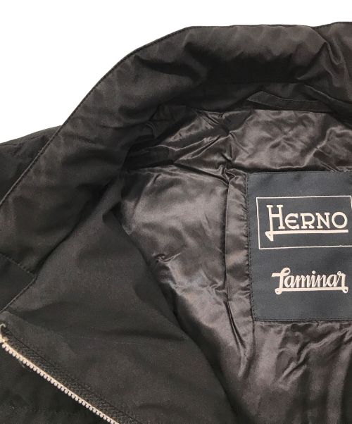 HERNO（ヘルノ）HERNO (ヘルノ) ダウンジャケット　アウター ブラック サイズ:46の古着・服飾アイテム