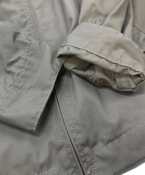 H by higer（エイチバイフィガー）H by higer (エイチバイフィガー) スイングトップ　H1023-06003　ハリントン　　グレー ベージュ サイズ:Lの古着・服飾アイテム