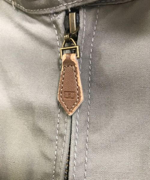 H by higer（エイチバイフィガー）H by higer (エイチバイフィガー) スイングトップ　H1023-06003　ハリントン　　グレー ベージュ サイズ:Lの古着・服飾アイテム