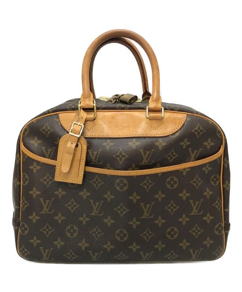 LOUIS VUITTON（ルイ ヴィトン）LOUIS VUITTON (ルイ ヴィトン) ハンドバッグ　モノグラム　ドーヴィル　ボーリングヴァニティ　M47270 ブラウン サイズ:実寸参照の古着・服飾アイテム