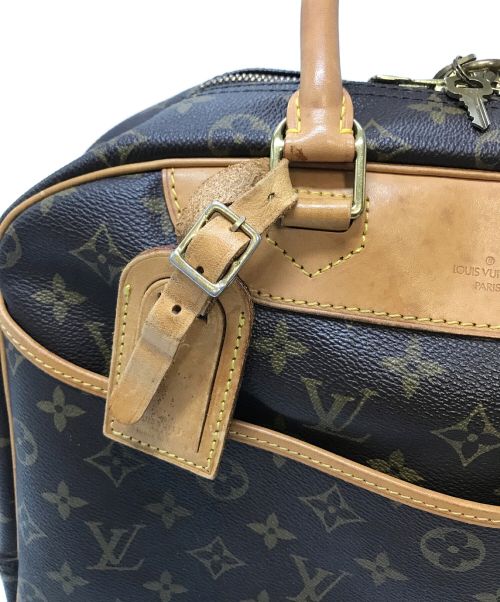 LOUIS VUITTON（ルイ ヴィトン）LOUIS VUITTON (ルイ ヴィトン) ハンドバッグ　モノグラム　ドーヴィル　ボーリングヴァニティ　M47270 ブラウン サイズ:実寸参照の古着・服飾アイテム