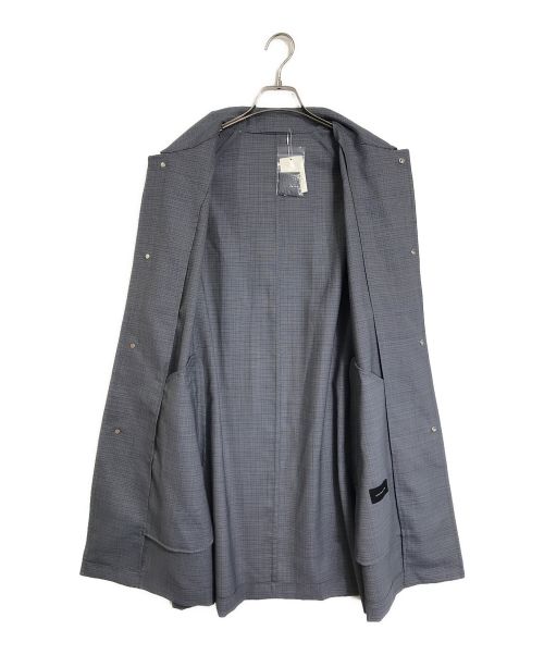 green label relaxing（グリーンレーベルリラクシング）green label relaxing (グリーンレーベルリラクシング) T/W ステンカラー コート グレー サイズ:Lの古着・服飾アイテム