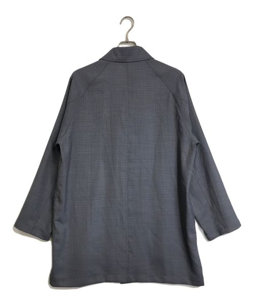 green label relaxing（グリーンレーベルリラクシング）green label relaxing (グリーンレーベルリラクシング) T/W ステンカラー コート グレー サイズ:Lの古着・服飾アイテム