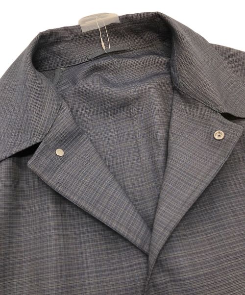 green label relaxing（グリーンレーベルリラクシング）green label relaxing (グリーンレーベルリラクシング) T/W ステンカラー コート グレー サイズ:Lの古着・服飾アイテム