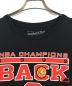 MITCHELL & NESS (ミッチェルアンドネス) Tシャツ　半袖　S/Sカットソー　プリントTシャツ ブラック サイズ:L：3500円