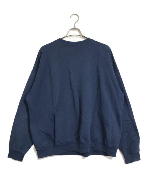 Hanes（ヘインズ）Hanes (ヘインズ) 【古着】プリントスウェット　80年代 ネイビー サイズ:XLの古着・服飾アイテム