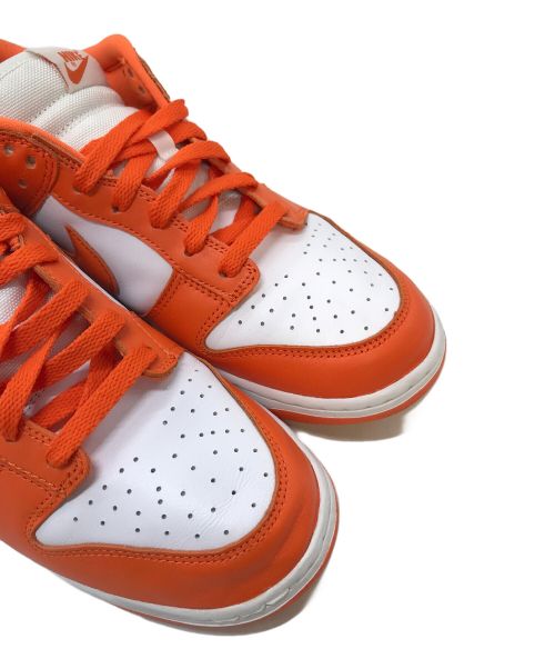 NIKE（ナイキ）NIKE (ナイキ) NIKE　DUNK LOW SP SYRACUSE ORANGE BLAZE オレンジ/シラキュース サイズ:28の古着・服飾アイテム
