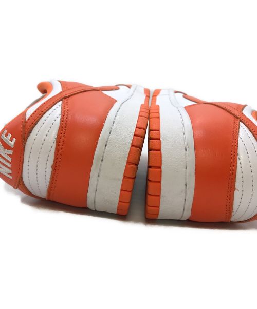 NIKE（ナイキ）NIKE (ナイキ) NIKE　DUNK LOW SP SYRACUSE ORANGE BLAZE オレンジ/シラキュース サイズ:28の古着・服飾アイテム