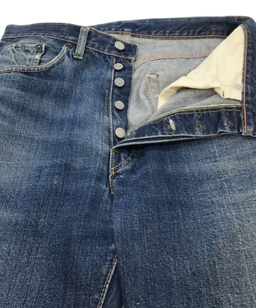 LEVI'S（リーバイス）LEVI'S (リーバイス) LEVI'S　501BIGE前期デニムパンツ/オリジナルヴィンテージデニムパンツ　ボタン裏6 両面BIGE Vステッチ 　足長R ブルー サイズ:W76㎝　股下74㎝の古着・服飾アイテム