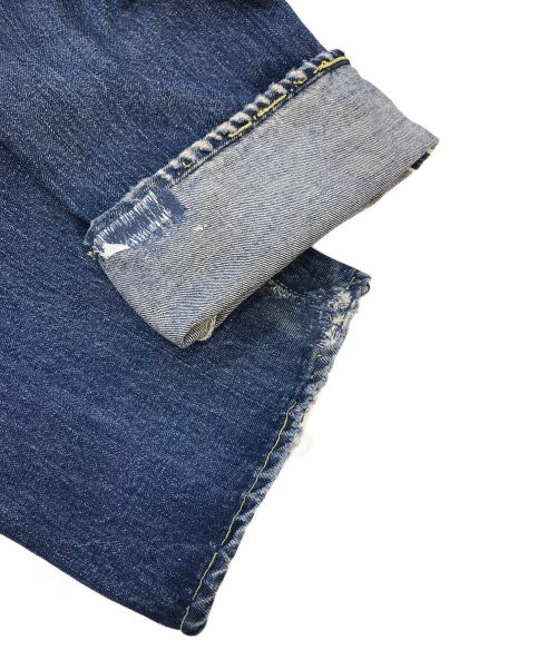 LEVI'S（リーバイス）LEVI'S (リーバイス) LEVI'S　501BIGE前期デニムパンツ/オリジナルヴィンテージデニムパンツ　ボタン裏6 両面BIGE Vステッチ 　足長R ブルー サイズ:W76㎝　股下74㎝の古着・服飾アイテム