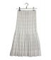 PLEATS PLEASE（プリーツプリーズ）の古着「メッシュプリーツスカート　	PP63-JG554」｜ホワイト