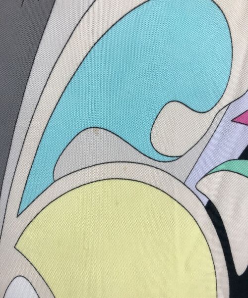 Emilio Pucci（エミリオ プッチ）Emilio Pucci (エミリオ プッチ) 総柄ワンピース　レーヨンワンピース　ロングワンピース マルチカラー サイズ:38の古着・服飾アイテム