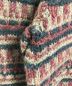 中古・古着 WOOLRICH (ウールリッチ) 【古着】70’Sヴィンテージハンドニット　3Dニット　総柄　ビッグニット　70年代 ブラウン サイズ:XL：4500円