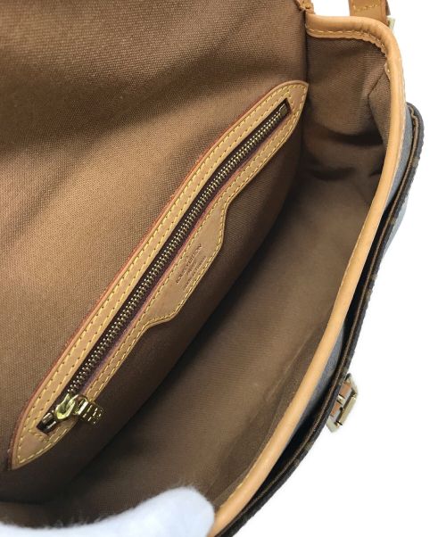LOUIS VUITTON（ルイ ヴィトン）LOUIS VUITTON (ルイ ヴィトン) ショルダーバッグ/モノグラム/ソローニュ ブラウン サイズ:実寸参照の古着・服飾アイテム