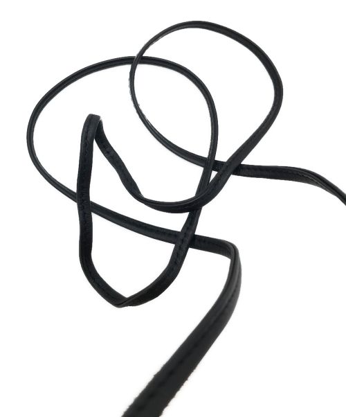 The Bagmati（ザバグマティ）The Bagmati (ザバグマティ) スクエアカゴミニショルダーバッグ/カゴバック/ミニショルダーバック ブラウン×ブラック サイズ:実寸参照の古着・服飾アイテム