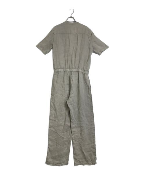 JAMES PERSE（ジェームスパース）JAMES PERSE (ジェームスパース) ライトウェイトリネン ジャンプスーツ/Coveralls ベージュ サイズ:Mの古着・服飾アイテム
