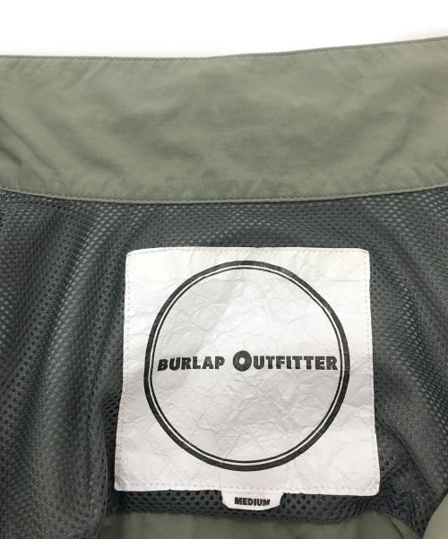 BURLAP OUTFITTER（バーラップアウトフィッター）セットアップ 別注 SupplexNylon S/S SHIRTS SupplexNylon CARGO1/2  半袖シャツ　ハーフパンツ　カーゴパンツ  アウトドア　ミリタリー　ナイロンの古着・服飾アイテム