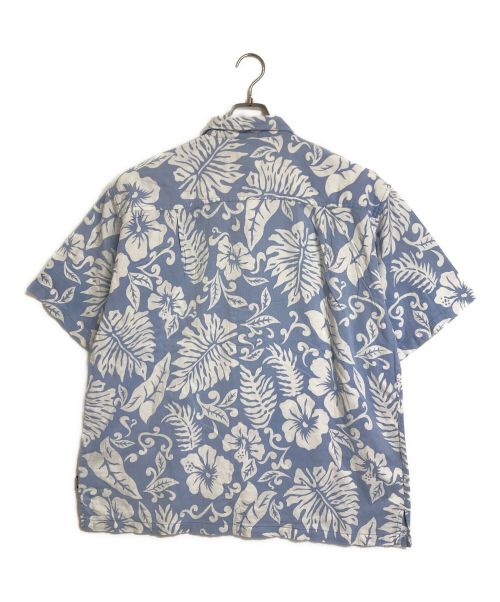 Ocean Pacific（オーシャンパシフィック）Ocean Pacific (オーシャンパシフィック) 【古着】アロハシャツ　半袖シャツ ブルー×ホワイト サイズ:XLの古着・服飾アイテム